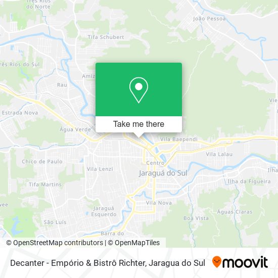 Decanter - Empório & Bistrô Richter map