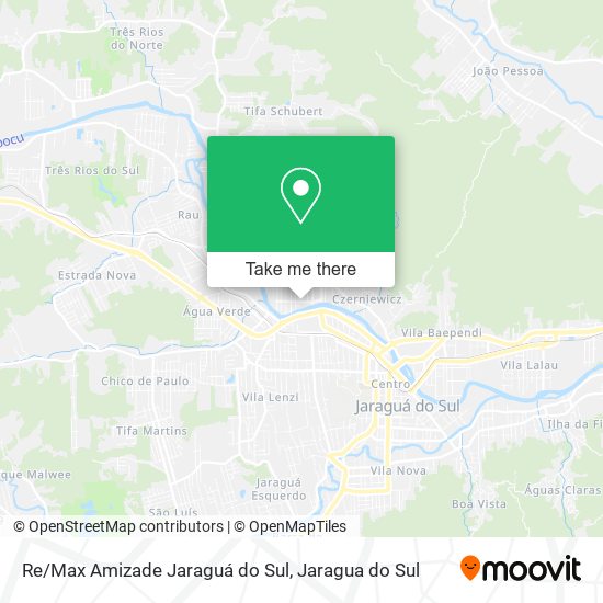 Mapa Re/Max Amizade Jaraguá do Sul