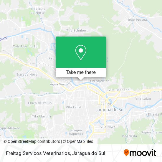 Mapa Freitag Servicos Veterinarios