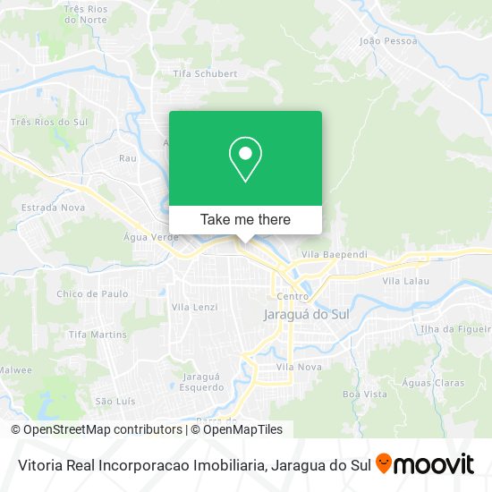 Mapa Vitoria Real Incorporacao Imobiliaria