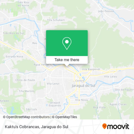 Kaktu's Cobrancas map
