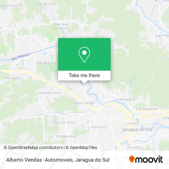 Alberto Vendas -Automoveis map