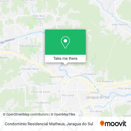 Mapa Condominio Residencial Matheus