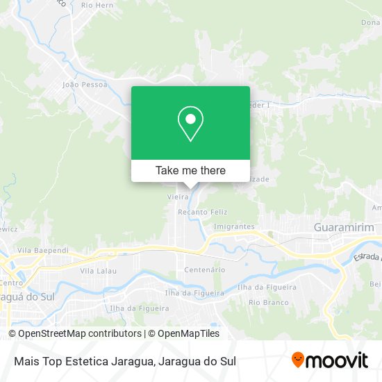 Mais Top Estetica Jaragua map