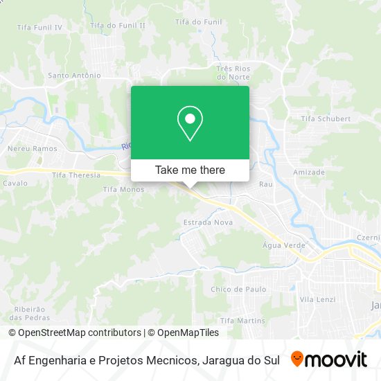 Af Engenharia e Projetos Mecnicos map