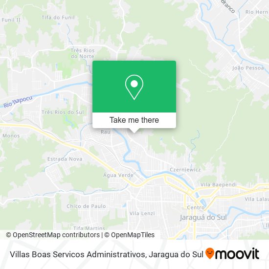 Villas Boas Servicos Administrativos map