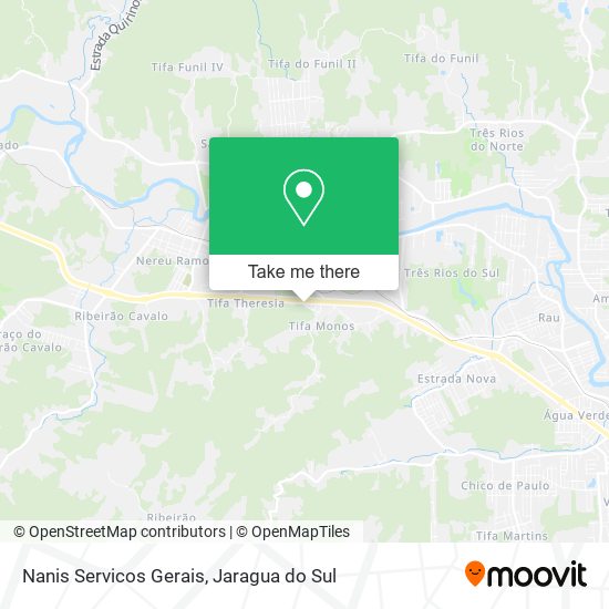 Mapa Nanis Servicos Gerais