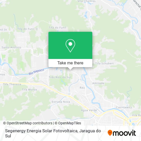 Mapa Segenergy Energia Solar Fotovoltaica