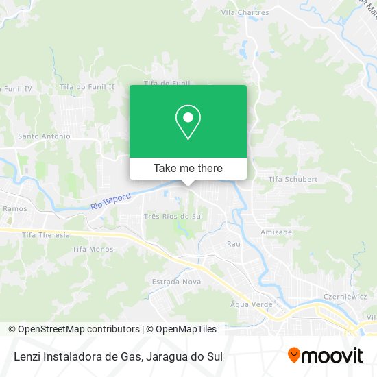 Mapa Lenzi Instaladora de Gas