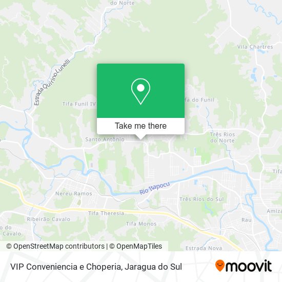 Mapa VIP Conveniencia e Choperia