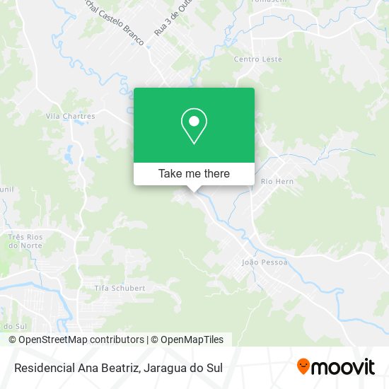 Mapa Residencial Ana Beatriz