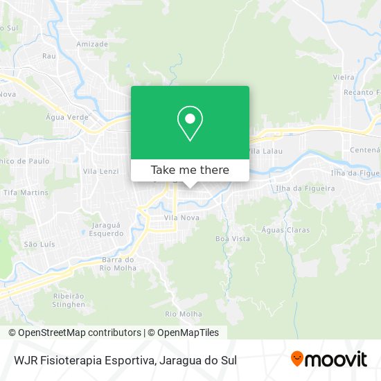 WJR Fisioterapia Esportiva map