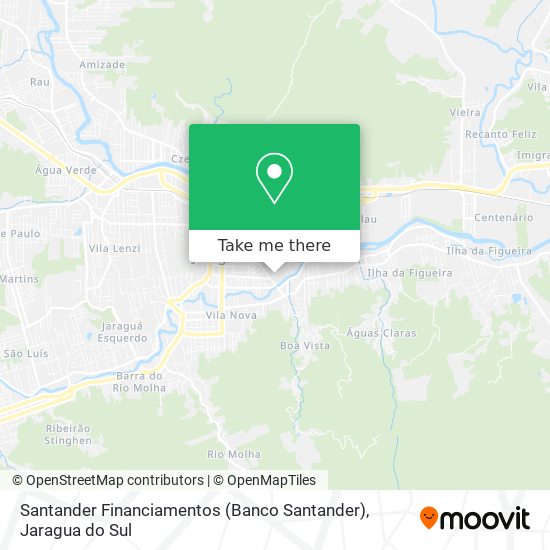 Mapa Santander Financiamentos (Banco Santander)