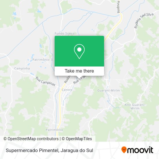 Supermercado Pimentel map