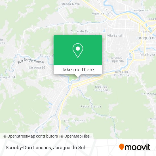 Scooby-Doo Lanches map