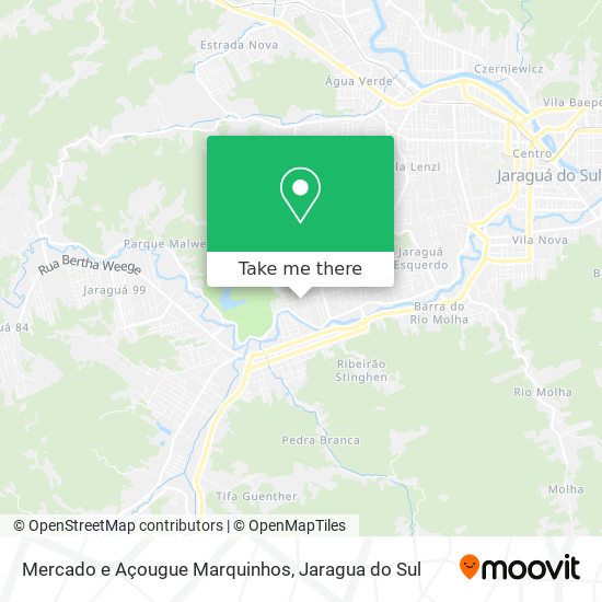 Mercado e Açougue Marquinhos map