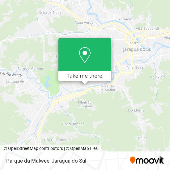 Parque da Malwee map