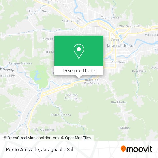 Posto Amizade map