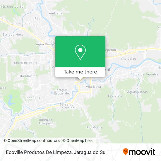 Ecoville Produtos De Limpeza map