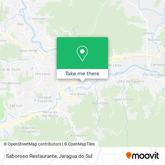 Saboroso Restaurante map