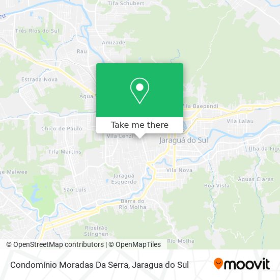 Condomínio Moradas Da Serra map