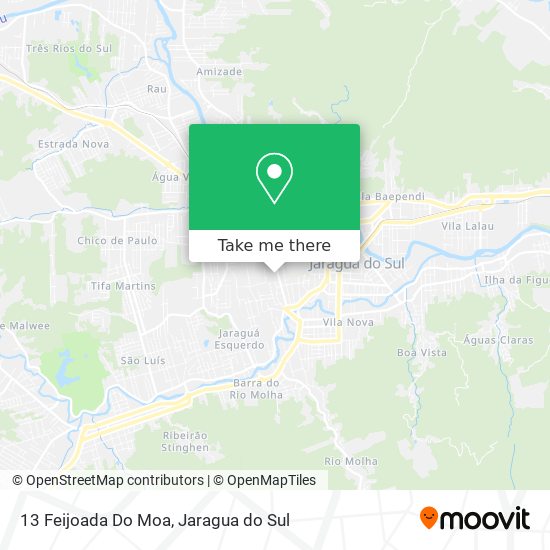 13 Feijoada Do Moa map