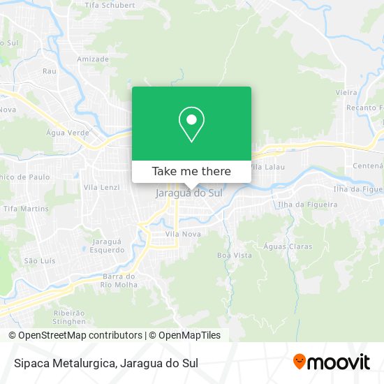 Sipaca Metalurgica map