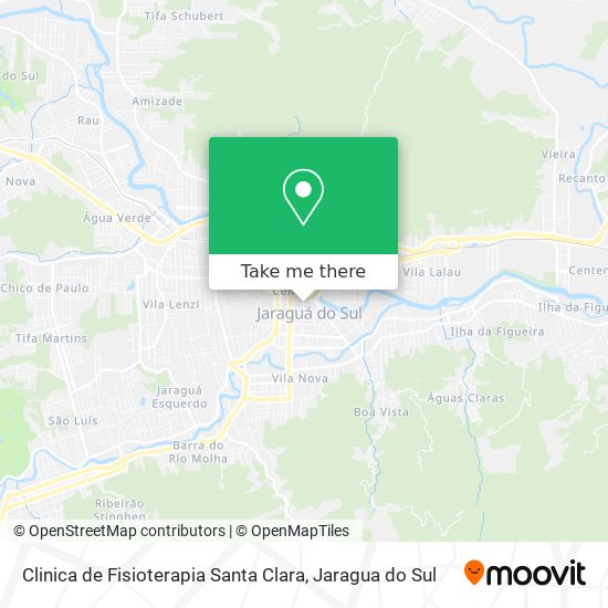 Clinica de Fisioterapia Santa Clara map