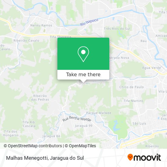 Malhas Menegotti map