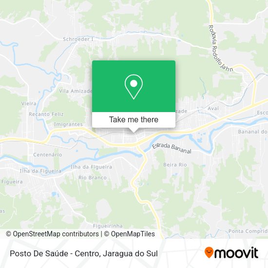 Posto De Saúde - Centro map