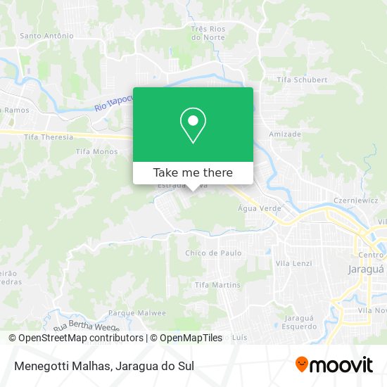 Menegotti Malhas map