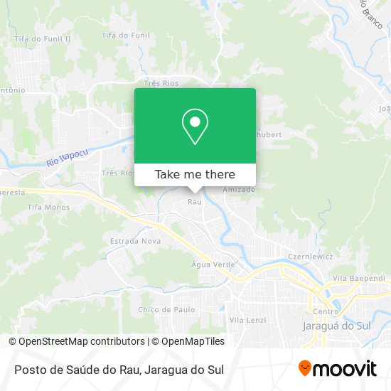 Posto de Saúde do Rau map