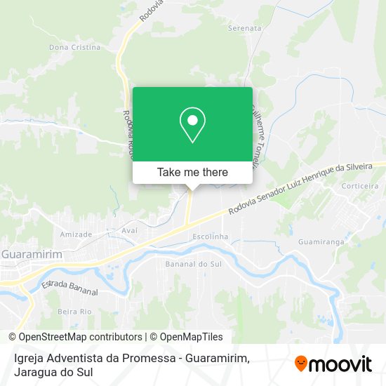 Igreja Adventista da Promessa - Guaramirim map
