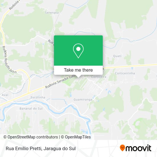Rua Emílio Pretti map