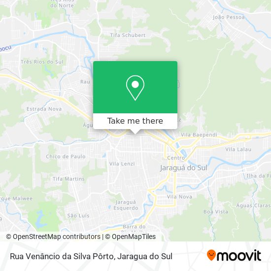 Rua Venâncio da Silva Pôrto map