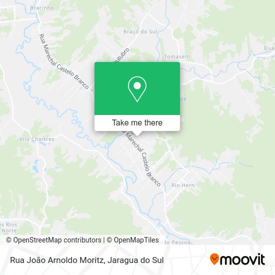 Rua João Arnoldo Moritz map