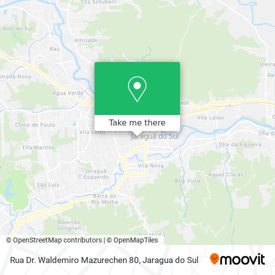 Rua Dr. Waldemiro Mazurechen 80 map