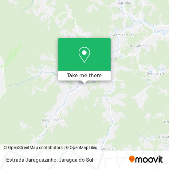 Estrada Jaraguazinho map