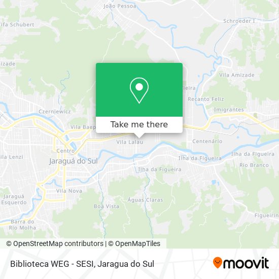 Biblioteca WEG - SESI map