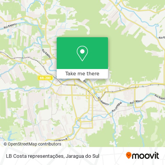 LB Costa representações map