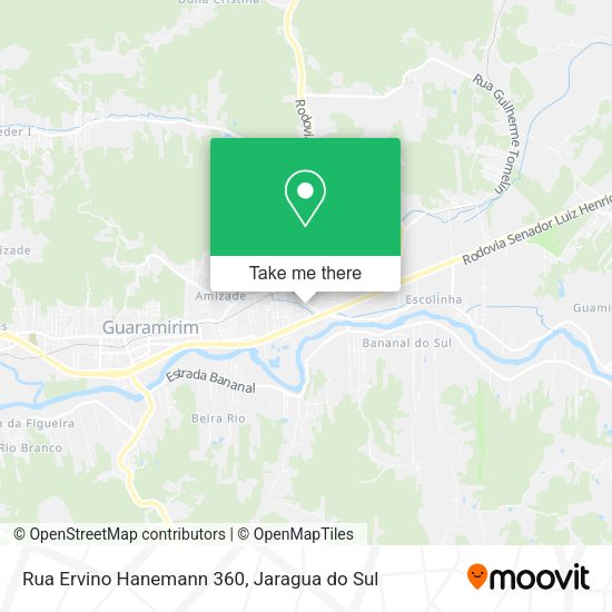 Rua Ervino Hanemann 360 map