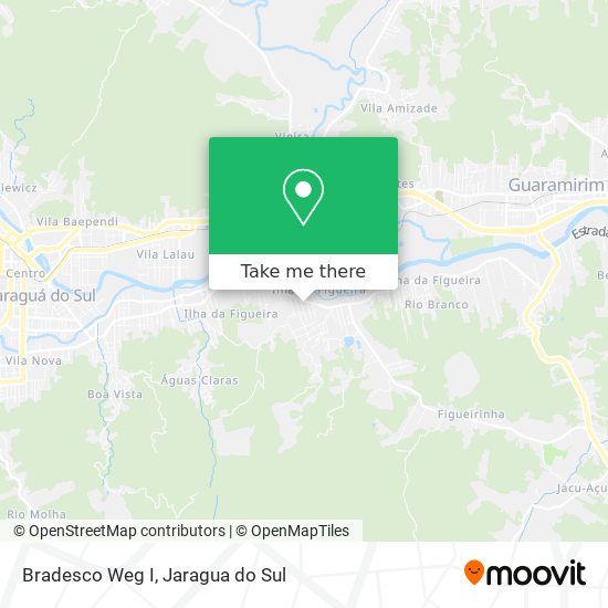 Bradesco Weg I map