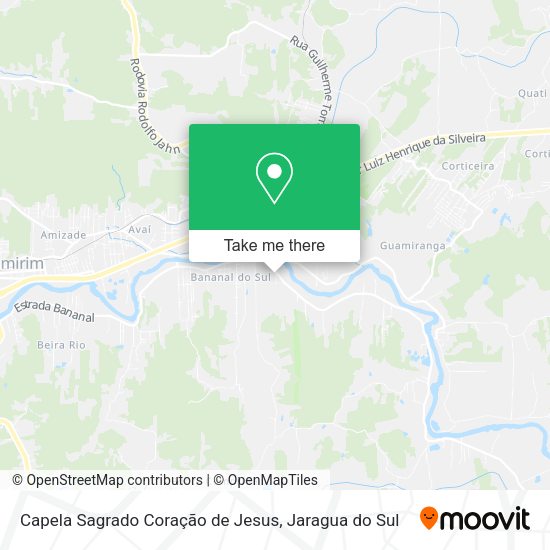 Capela Sagrado Coração de Jesus map