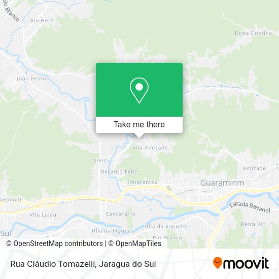 Rua Cláudio Tomazelli map