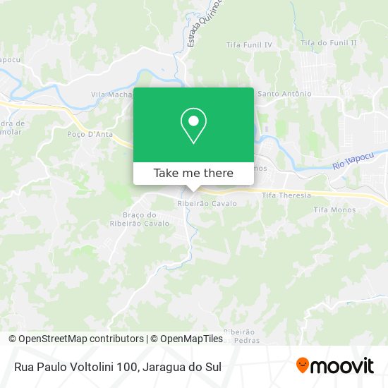 Rua Paulo Voltolini 100 map