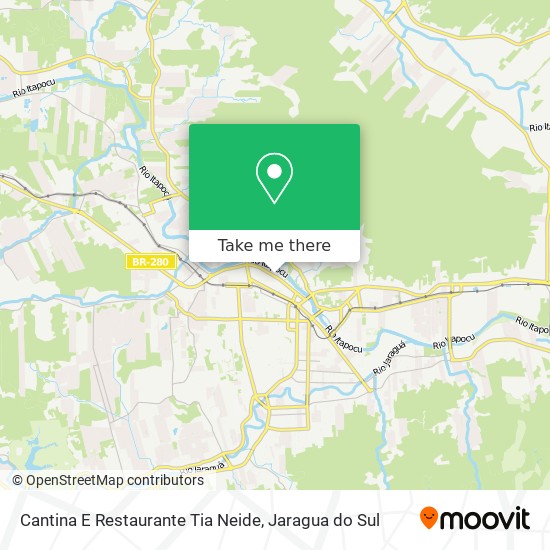 Cantina E Restaurante Tia Neide map