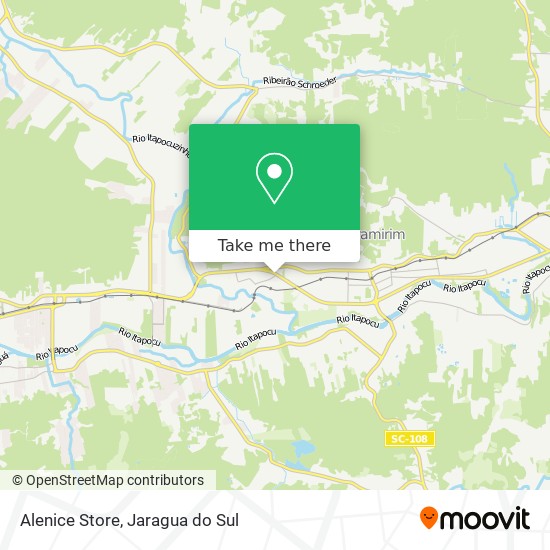 Mapa Alenice Store