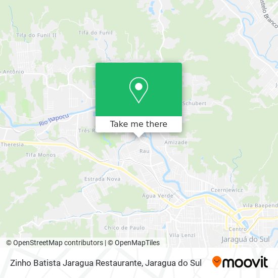 Zinho Batista Jaragua Restaurante map