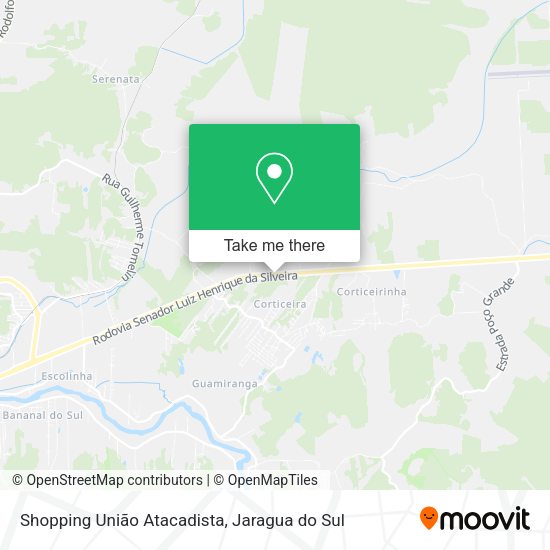 Shopping União Atacadista map