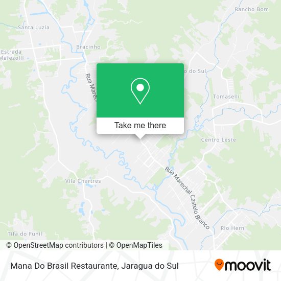 Mana Do Brasil Restaurante map